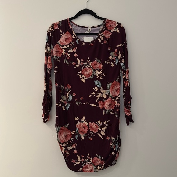 Dresses & Skirts - 🔥 Long Sleeve Floral Shirt Dress
